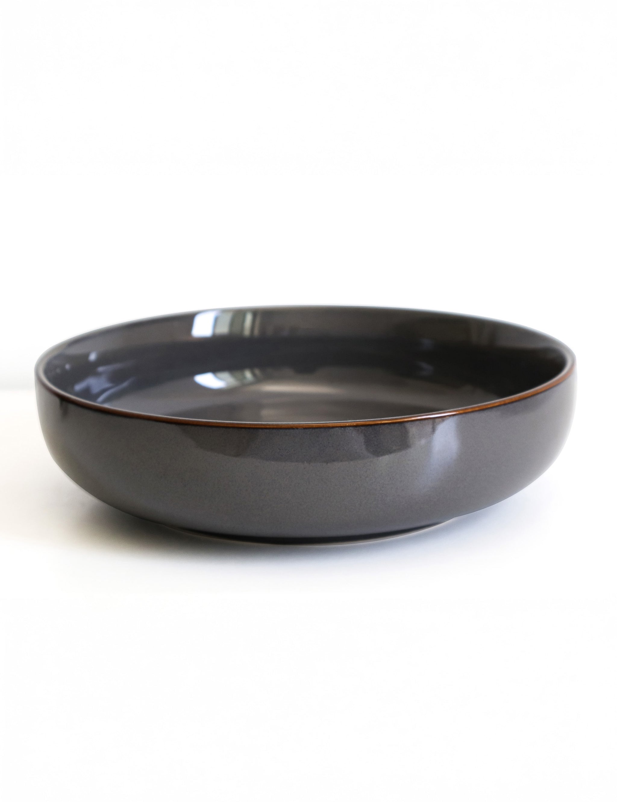 Große Nova Bao Bowl in Midnight Grey Seitenansicht
