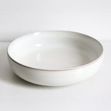 Bowl aus recycelter Keramik in hellgrau