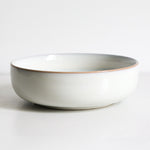 Bowl aus recycelter Keramik in hellgrau